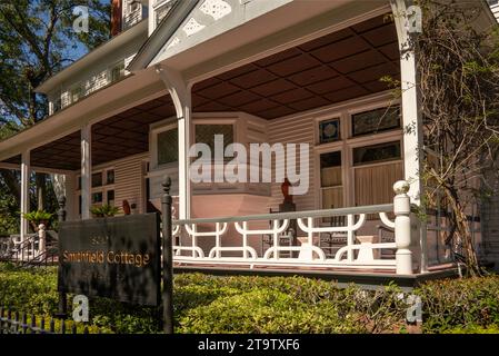 Bâtiment Smithfield Cottage à Savannah Géorgie Banque D'Images