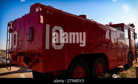 011a camion de pompiers Banque D'Images