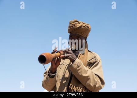 Les gens autour du lac Tchad, Tchad, Afrique centrale Banque D'Images
