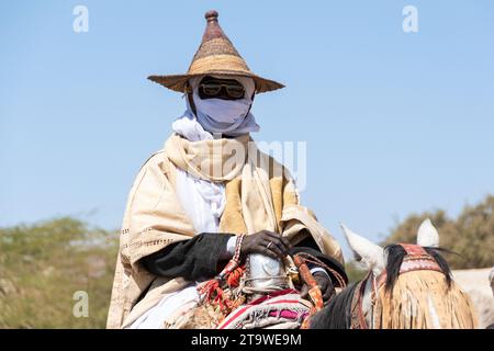 Les gens autour du lac Tchad, Tchad, Afrique centrale Banque D'Images
