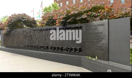 Washington, DC - 01 juin 2018 : Mémorial des victimes de la famine-génocide (Holodomor) de 1923-1933 ans en Ukraine à Washington, DC, USA. Banque D'Images