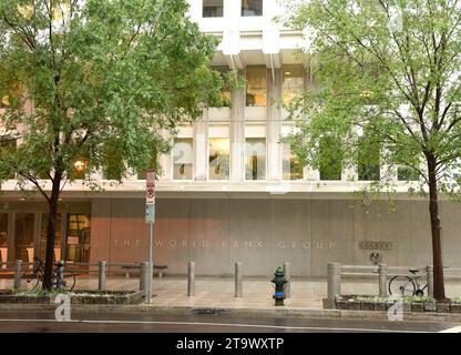 Washington, DC - 04 juin 2018 : le bâtiment principal de la Banque mondiale à Washington. Banque D'Images