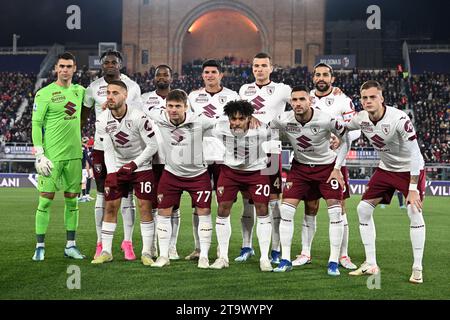 Bologne, Italie. 27 novembre 2023. Équipe photo du Torino FC lors du match de Bologne FC vs Torino FC, football italien Serie A à Bologne, Italie, novembre 27 2023 crédit : Agence photo indépendante/Alamy Live News Banque D'Images