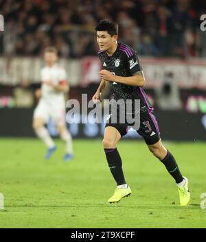 Minjae Kim (Bayern), Koeln, Deutschland, 24.11.2023, 1. Bundesliga 12. Spieltag, 1. FC Koeln - FC Bayern Muenchen. LA RÉGLEMENTATION LDF INTERDIT TOUTE UTILISATION DE Banque D'Images