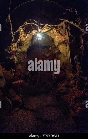 Site historique de la mine d'or de Reed dans le comté de Cabarrus, Caroline du Nord Banque D'Images