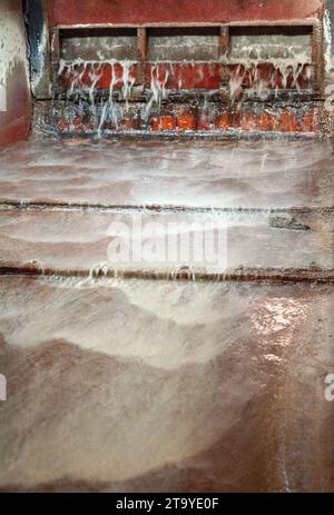 Site historique de la mine d'or de Reed dans le comté de Cabarrus, Caroline du Nord Banque D'Images