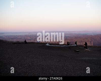 Harrat Viewpoint, Alula, Arabie saoudite Banque D'Images