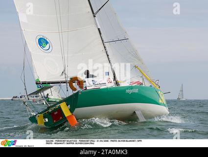 VOILE - PORNICHET SELECT 650 - PORNICHET (FRA) - 01/05/2006 - PHOTO : OLIVIER BLANCHET / DPPI PROTO - NEGAWATT / SKIPPER : OLIVIER CUSIN (FRA) Banque D'Images