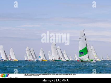 VOILE - PORNICHET SELECT 650 - PORNICHET (FRA) - 01/05/2006 - PHOTO : OLIVIER BLANCHET / DPPI DÉBUT DE LA FLOTTE DE 55 MINIS Banque D'Images