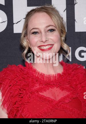 LOS ANGELES, CA - NOVEMBRE 27 : Erin Heasley à la première de The Shift à AMC The Grove 14 à Los Angeles, Californie le 27 novembre 2023. Droit d'auteur : xFayexSadoux Banque D'Images