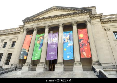 Philadelphie, PA, États-Unis - 29 mai 2018 : le musée des sciences de l'Institut Franklin, Philadelphie, États-Unis Banque D'Images