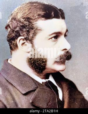 ARTHUR SULLIVAN (1842-1900) compositeur d'opéra anglais Banque D'Images