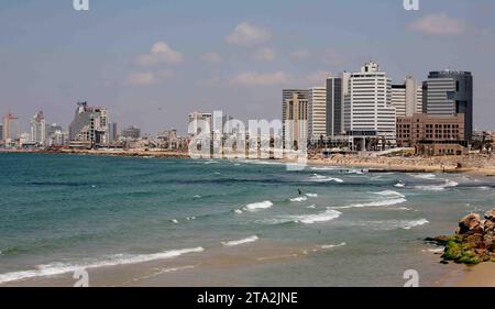 Fichier ImagesÉ image ©Licensed to Parsons Media. 02/05/2008. Londres, Royaume-Uni. Israël. Tel Aviv Skyline tel Aviv, Israël, 3 mai 2008. Photo de Andrew Parsons / Parsons Media Banque D'Images