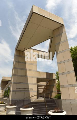 Philadelphie, USA - 29 mai 2018 : National Constitution Center à Philadelphie, PA. Banque D'Images