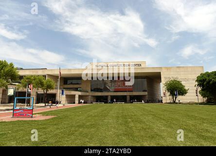 Philadelphie, USA - 29 mai 2018 : National Constitution Center à Philadelphie, PA. Banque D'Images