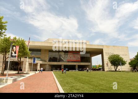 Philadelphie, USA - 29 mai 2018 : National Constitution Center à Philadelphie, PA. Banque D'Images