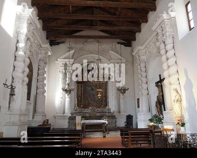 Chiesa di Santa Caterina d'Alessandria, Église Sainte Catherine d'Alexandrie, Taormine, Messine, Sicile, Sicile, Italie, Europe Banque D'Images