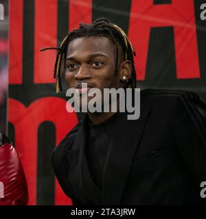 Milan, Italie - novembre 28 2023 - Champions League - Milan-Borussia Dortmund - rafael leao participe au match Credit : Kines Milano/Alamy Live News Banque D'Images