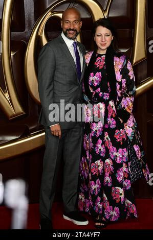 Londres, Royaume-Uni. 28 novembre 2023. Keegan-Michael Key participe au Warner Bros. Pictures Presents - première mondiale de Wonka au Royal Festival Hall. Crédit : Voir Li/Picture Capital/Alamy Live News Banque D'Images