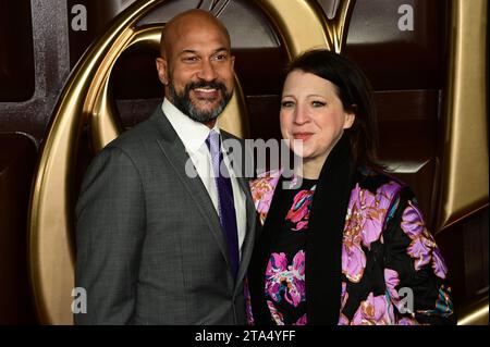 Londres, Royaume-Uni. 28 novembre 2023. Keegan-Michael Key participe au Warner Bros. Pictures Presents - première mondiale de Wonka au Royal Festival Hall. Crédit : Voir Li/Picture Capital/Alamy Live News Banque D'Images