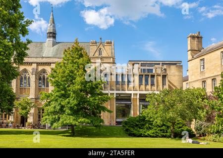 Vue sur le Hall et la salle commune senior du Balliol College. Oxford University, Oxford, Angleterre Banque D'Images