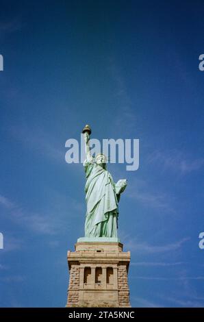 Statue de la liberté, Liberty Island, New York, États-Unis d'Amérique. Banque D'Images