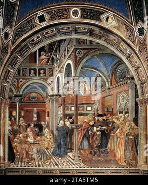 Elevage et mariage de femmes trouvées 1442 par Domenico Di Bartolo Banque D'Images