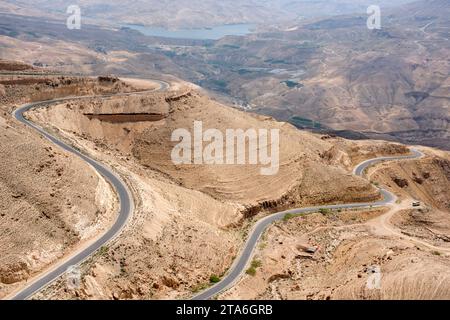 Vallée de la rivière Jordan (vallée du Rift de Jordan). Jordanie. Banque D'Images