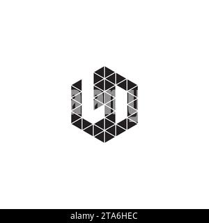 LO lettres initiales de logo dans un design professionnel de haute qualité qui s'imprimera bien sur tous les supports d'impression Illustration de Vecteur