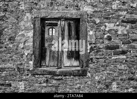 Château de Katlenburg, ancienne stalle pour animaux, Katlenburg-Lindau, district de Northeim, Basse-Saxe, Allemagne Banque D'Images