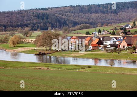 Bad Pyrmont, ville de Bodenfelde, district de Northeim, Basse-Saxe, Allemagne, Europe Banque D'Images