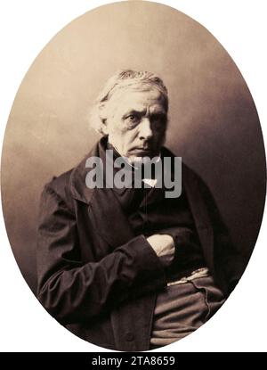 Victor Cousin de Gustave le Gray, fin des années 1850 Banque D'Images