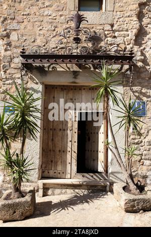 Trujillo, Caceres, Espagne- 21 octobre 2023 : la Maison Pizarro- Musée dans la vieille ville de Trujillo Banque D'Images