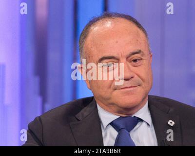 Rome, Italie. 21 novembre 2023. Rome, Rai ex Teulada studios, émission de télévision 'Porta a Porta'. Sur la photo : Nicola Gratteri crédit : Agence de photo indépendante/Alamy Live News Banque D'Images