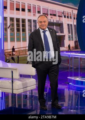 Rome, Italie. 21 novembre 2023. Rome, Rai ex Teulada studios, émission de télévision 'Porta a Porta'. Sur la photo : Nicola Gratteri crédit : Agence de photo indépendante/Alamy Live News Banque D'Images
