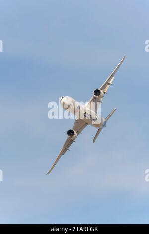 Airbus A350-1000 au Dubai Air Show 2023 à Dubaï, Émirats arabes Unis Banque D'Images