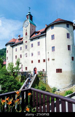 Château de Gewerkenegg, Idrija, littoral slovène, Slovénie Banque D'Images