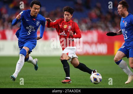 Saitama, Japon. 29 novembre 2023. Ekanit Panya (Reds) football/Soccer : Ligue des Champions AFC 2023-24 phase de groupes entre Urawa Red Diamonds 2-1 Wuhan Three Towns football Club au Saitama Stadium 2002 à Saitama, Japon . Crédit : Naoki Morita/AFLO SPORT/Alamy Live News Banque D'Images