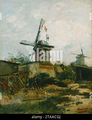 Vincent van Gogh - moulins à vent sur Montmartre Banque D'Images