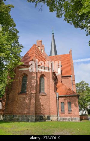 Evangelische Kirche, Kurparkstraße, Ahlbeck, Usedom, Mecklenburg-Vorpommern, Deutschland *** Église protestante, Kurparkstraße, Ahlbeck, Usedom, Mecklenburg-Vorpommern, Allemagne Banque D'Images