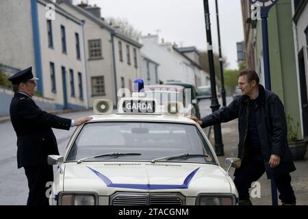 Au pays des Saints et des pécheurs Ciaran Hinds & Liam Neeson Banque D'Images