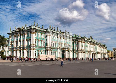 Saint-pétersbourg Russie. Le Palais d'hiver Musée de l'Ermitage Banque D'Images