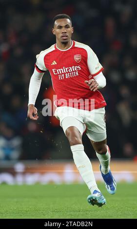 Londres, Royaume-Uni. 29 novembre 2023. Gabriel d'Arsenal lors du match de l'UEFA Champions League à l'Emirates Stadium, Londres. Le crédit photo devrait se lire : Paul Terry/Sportimage crédit : Sportimage Ltd/Alamy Live News Banque D'Images