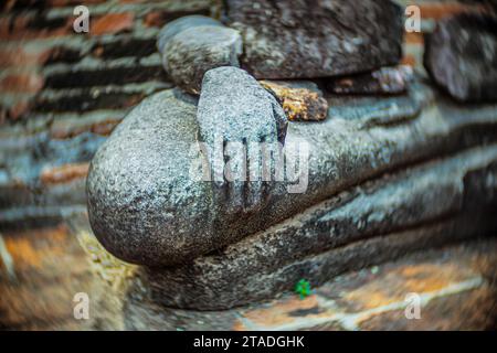 Explorer Ayutthaya Thaïlande, site classé au patrimoine mondial de l'UNESCO et merveilles culturelles Banque D'Images