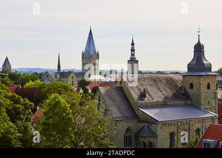 Blick auf die Soester Kirchen in Soest, Kreis Soest, NRW, - crédit : Fotografie Sarah Bömer Banque D'Images