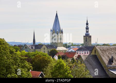 Blick auf die Soester Kirchen in Soest, Kreis Soest, NRW, - crédit : Fotografie Sarah Bömer Banque D'Images