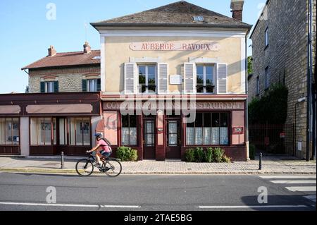 France, Val d'Oise, Auvers sur Oise ville, Auberge Ravoux Banque D'Images