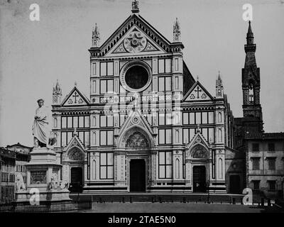 DIAPHANORAMA - IGLESIA DE SANTA MARIA NOVELLA - RENACIMIENTO ITALIANO. AUTEUR : LEON BATTISTA ALBERTI (1404-1472). LOCALISATION : MUSEO ROMANTICO-DIAPHANORAMA. MADRID. ESPAGNE. Banque D'Images