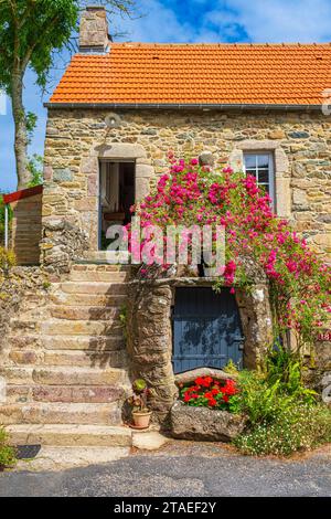 France, Manche, Cotentin, commune de la Hague, Greville Hague, hameau de Gruchy, village natal du peintre Jean François Millet (1814-1875) Banque D'Images