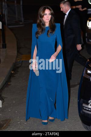 Londres, Royaume-Uni. 30 novembre 2023. La Princesse de Galles arrive au Royal Variety Performance, le Royal Albert Hall. Crédit : Doug Peters/EMPICS/Alamy Live News Banque D'Images